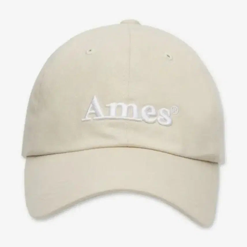 [BUNJANG] AMES Basic Logo Ball Cap (Beige) / 아메스 베이직 로고 볼캡 (베이지)