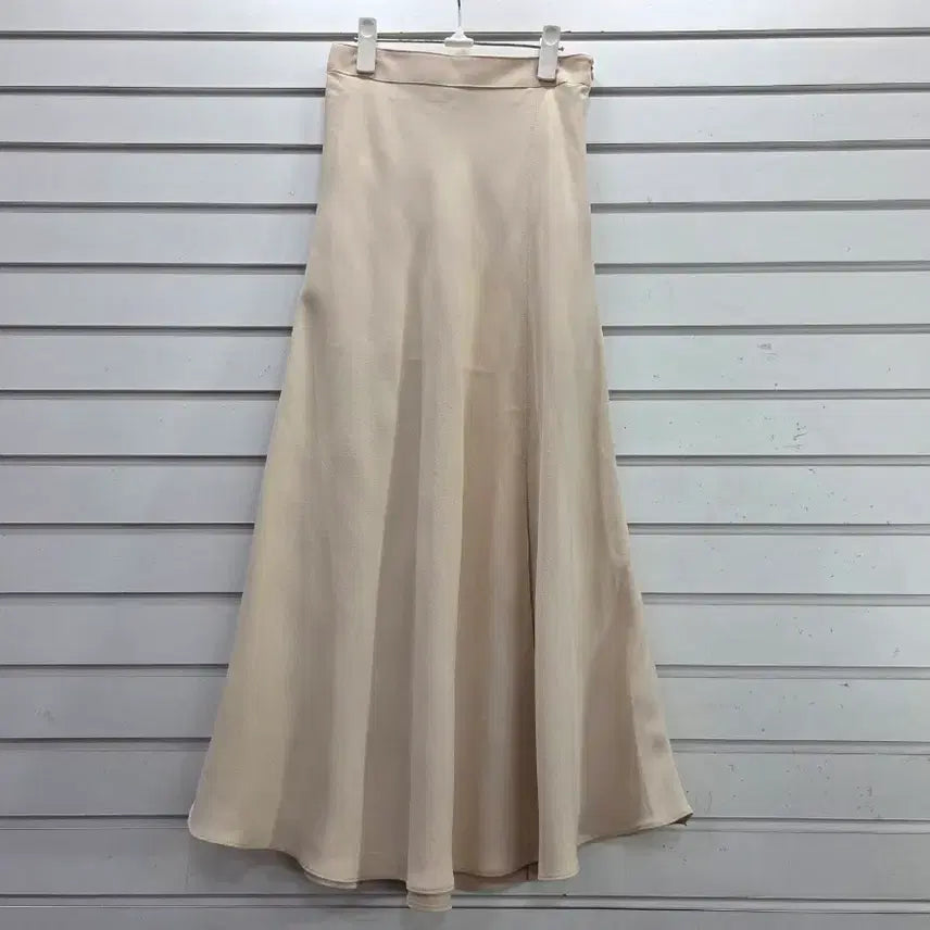 [BUNJANG] Beige Long Skirt (Size 25) / 연베이지 롱스커트 25/보물찾기천사