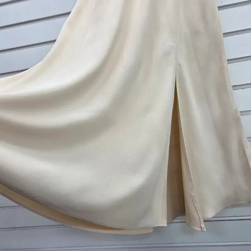 [BUNJANG] Beige Long Skirt (Size 25) / 연베이지 롱스커트 25/보물찾기천사