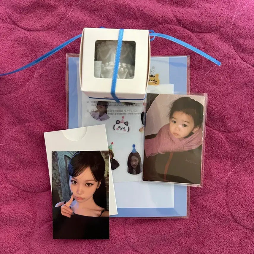 [BUNJANG] LE SSERAFIM Kim Chaewon Celebration 2nd Week Studio Photocard + Baby Photocard Set + Keyring / 르세라핌 김채원 셀레브레이션 2주차 공방포카+아기포카 세트+키링