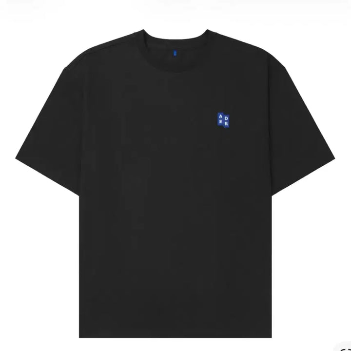 [BUNJANG] Ader Error Black Short Sleeve T-Shirt / 아더에러 블랙 반팔 티셔츠