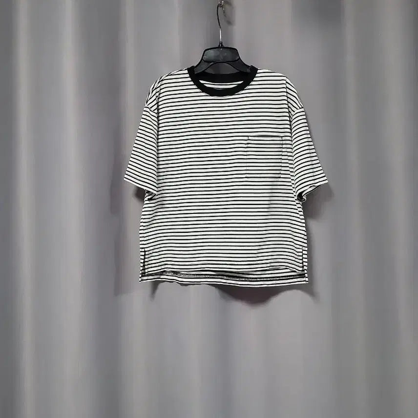 [SOLD OUT] 포켓 스트라이프 면티