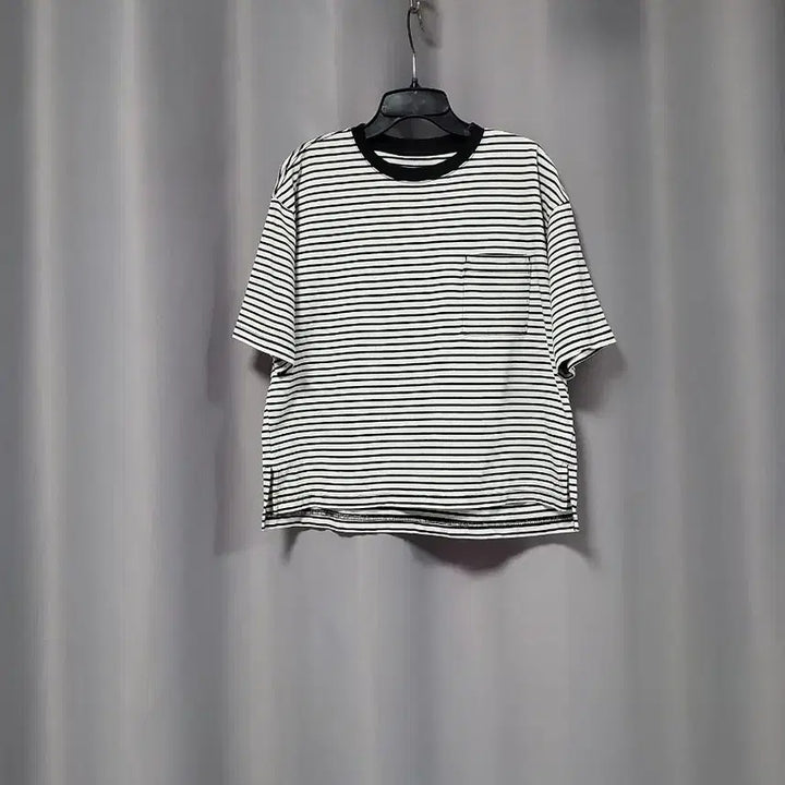 [SOLD OUT] 포켓 스트라이프 면티