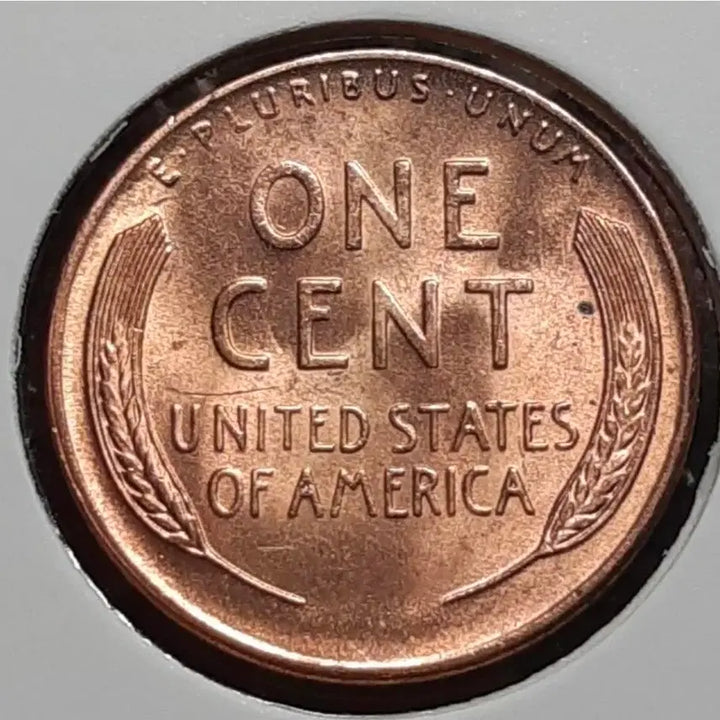[BUNJANG] 1945 Lincoln Cent US Coin (Uncirculated) / 미국 미사용 1945년S 링컨 1센트.외국주화 주화 화폐 동전