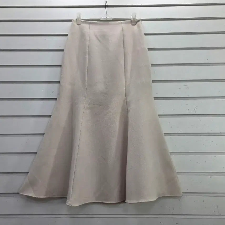 [BUNJANG] Light Beige Mermaid Line Long Skirt / 연베이지  롱스커트 24/보물찾기천사