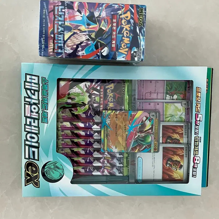 [BUNJANG] Ninja Spinner 1 Box Bundle Set + Mega Alakazam EX Special Set / (일괄) 닌자 스피너 1박스 +메가엘레이드 EX 세트