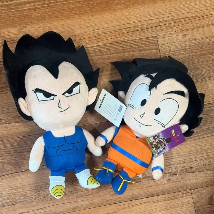 [BUNJANG] Dragon Ball Son Goku &amp; Vegeta Doll Bundle Set / 드래곤볼 손오공과 베지터 인형 세트(일괄)