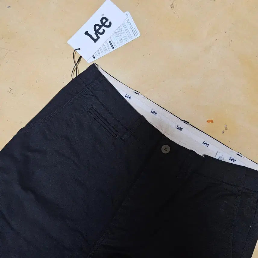 [BUNJANG] Lee Black Cotton Pants Size 34 New / Lee 검정색 면바지 34사이즈 새상품