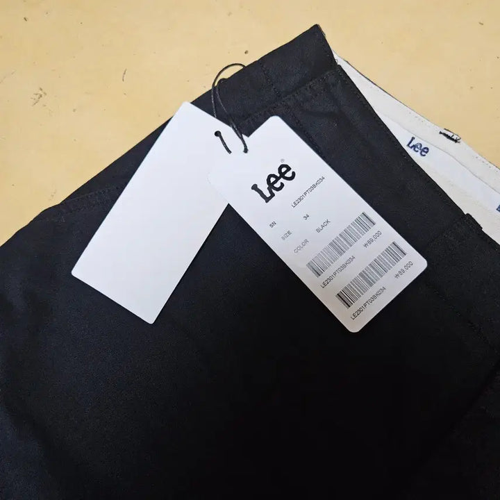 [BUNJANG] Lee Black Cotton Pants Size 34 New / Lee 검정색 면바지 34사이즈 새상품