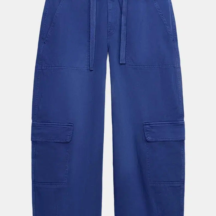 [BUNJANG] Zara Oversized Cargo Pants Indigo Blue / 자라 오버사이즈 카고 팬츠 34  인디고 블루8727/051/404