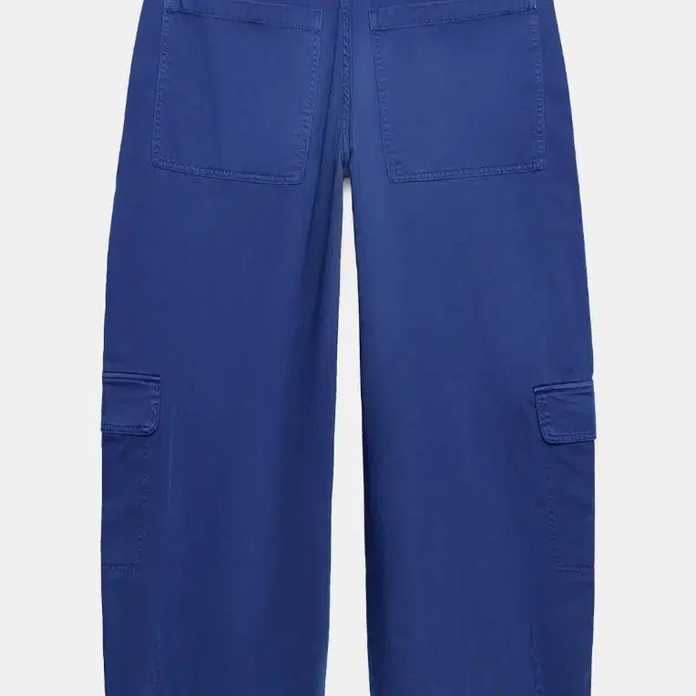 [BUNJANG] Zara Oversized Cargo Pants Indigo Blue / 자라 오버사이즈 카고 팬츠 34  인디고 블루8727/051/404