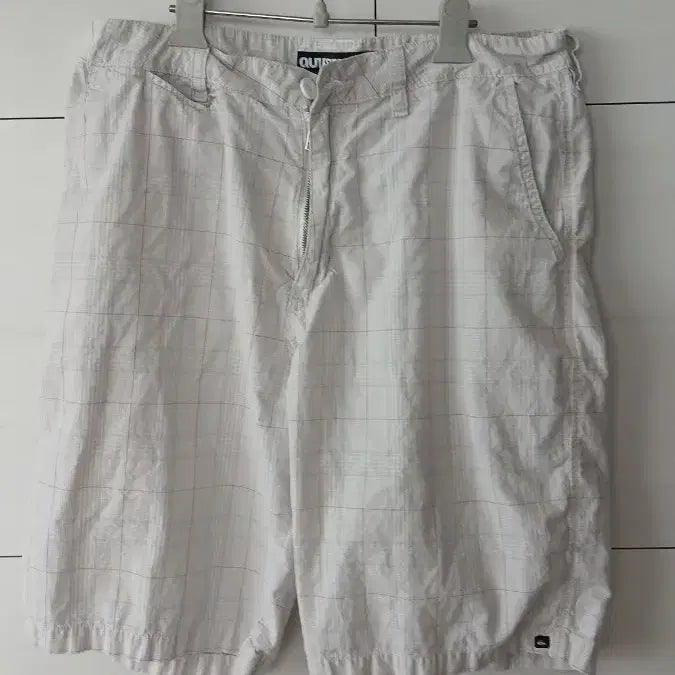 [BUNJANG] Quiksilver Checked Shorts Size 34 / 퀵실버 체크 반바지 34사이즈 가볍고 실용성