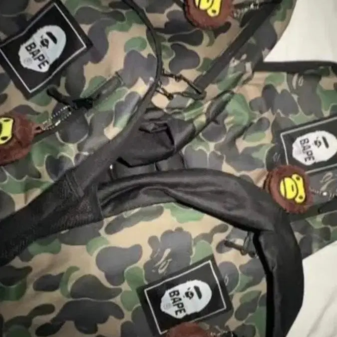 [BUNJANG] BAPE Camo Backpack (Authentic) / 국내배송 베이프 카모 백팩 정품