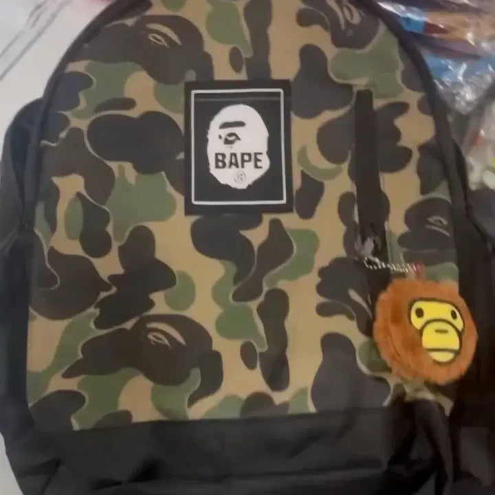 [BUNJANG] BAPE Camo Backpack (Authentic) / 국내배송 베이프 카모 백팩 정품