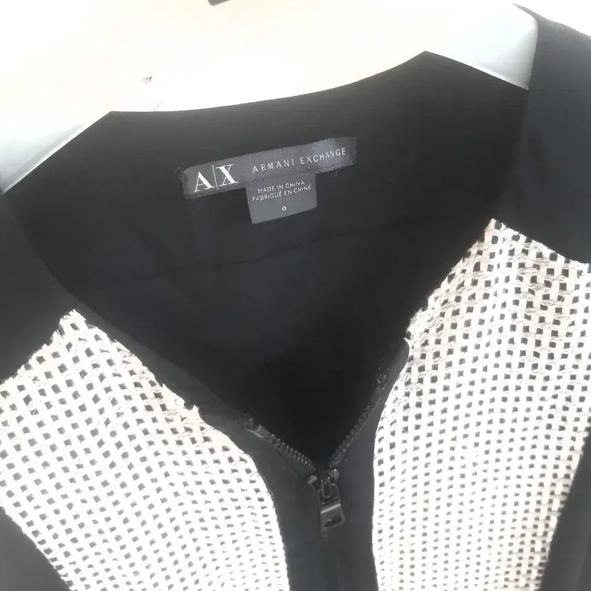 [BUNJANG] Armani Exchange Sleeveless Jacquard Pattern Dress / 알마니 익스체인지 민소매 원피스