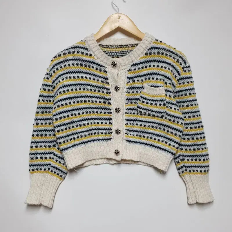 [BUNJANG] Cropped Cardigan / 크롭 가디건
