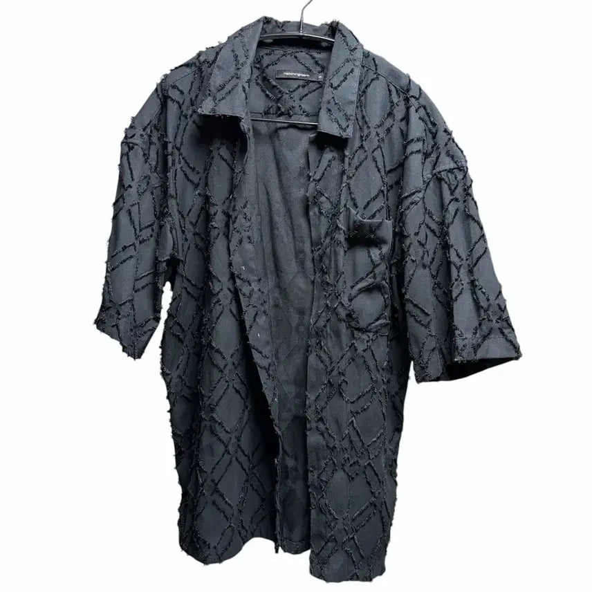[BUNJANG] Hatching Room Tessell Box Shirt Size 3 / 해칭룸 테슬 박스 셔츠 3