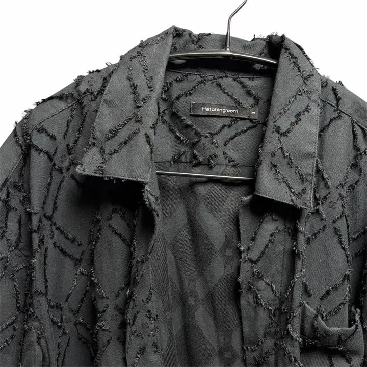 [BUNJANG] Hatching Room Tessell Box Shirt Size 3 / 해칭룸 테슬 박스 셔츠 3
