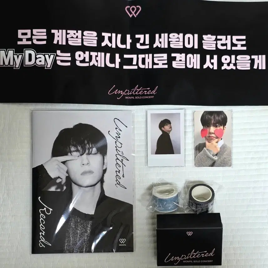 [BUNJANG] Day6 Wonpil Concert Last Day Fanclub Kit Bundle Set / 데이식스 원필 콘서트 막콘 입장 기프트 팬클럽 키트 일괄
