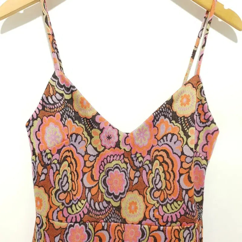 [BUNJANG] Zara Pattern Knit Jumpsuit / 자라 패턴 니트 점프수트 S_S1404