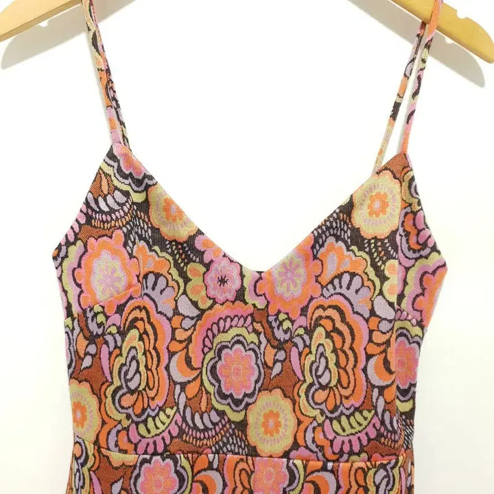 [BUNJANG] Zara Pattern Knit Jumpsuit / 자라 패턴 니트 점프수트 S_S1404