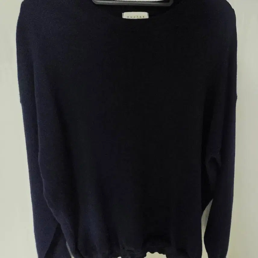[BUNJANG] Black Knit Pullover / 곤색 니트 풀오버