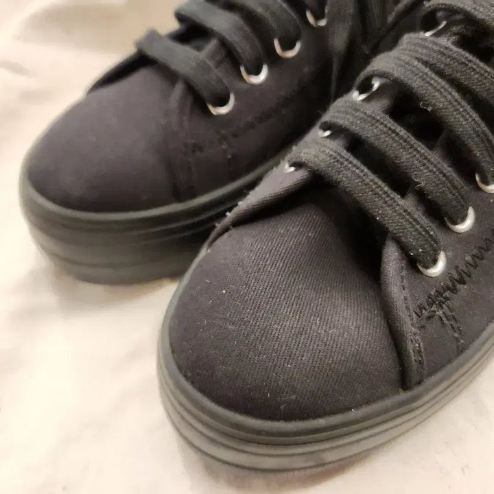 [BUNJANG] No Name Black Sneakers Size 36 (230) / 노네임 블랙 스니커즈 36(230)