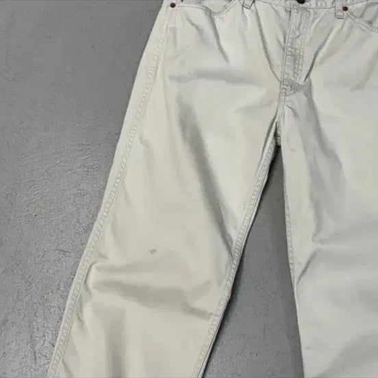 [BUNJANG] OrSlow Ecru Denim Pants / 오어슬로우 에크루 데님팬츠