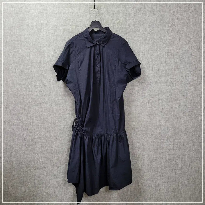 [BUNJANG] System Navy Loose Fit Dress / 1353. 시스템 네이비 루즈핏 원피스