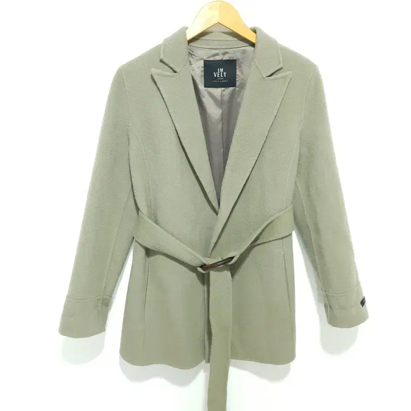 [BUNJANG] Imvely Handmade Half Open Coat / 임블리 핸드메이드 하프 오픈 코트 F_W0365