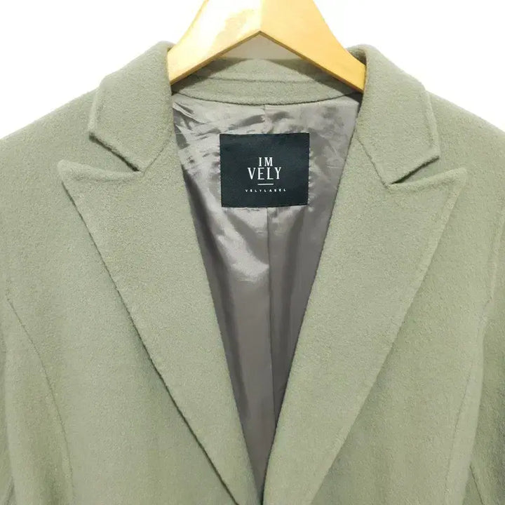 [BUNJANG] Imvely Handmade Half Open Coat / 임블리 핸드메이드 하프 오픈 코트 F_W0365
