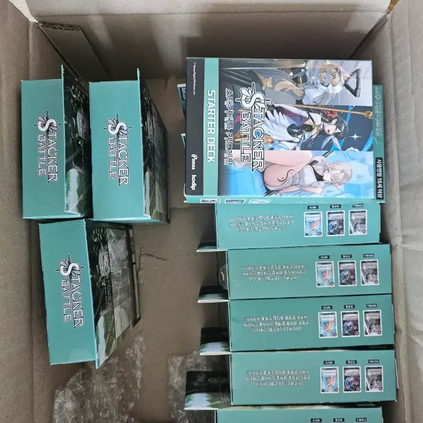 [BUNJANG] Stacker Battle Card Game Unsealed Starter Deck Bundle Set / 스태커배틀 카드게임 미개봉 스타터 덱 일괄판매