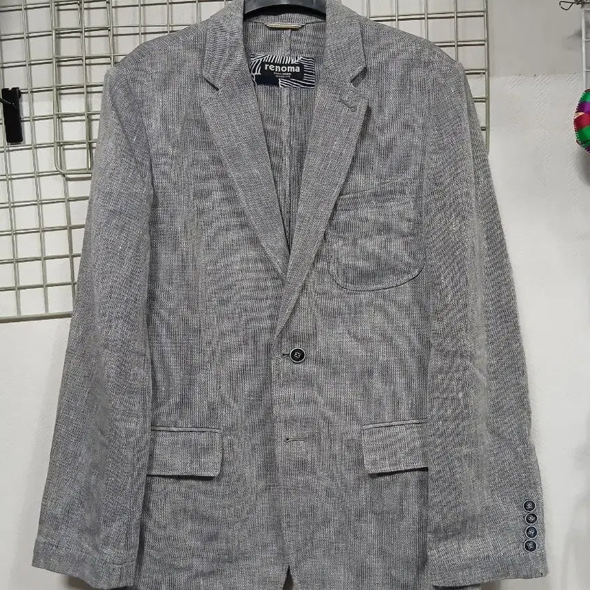 [SOLD OUT] 레노마 남성 그레이 마 자켓100