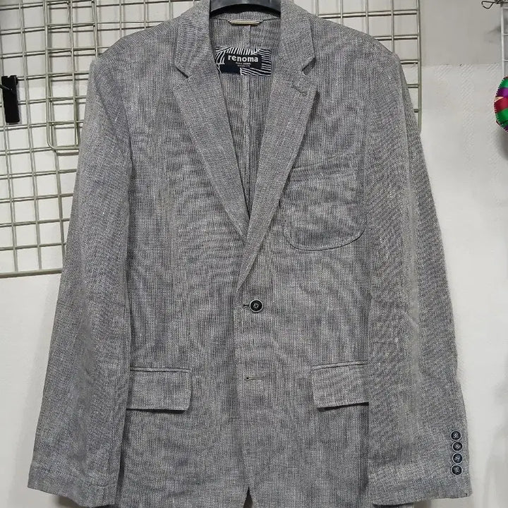 [SOLD OUT] 레노마 남성 그레이 마 자켓100