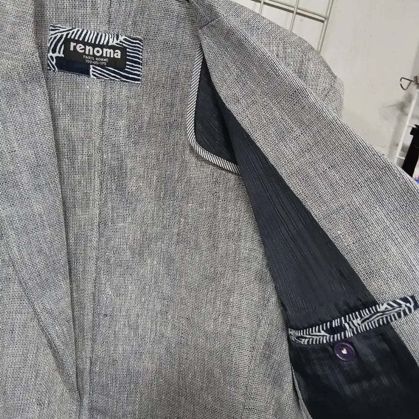 [SOLD OUT] 레노마 남성 그레이 마 자켓100