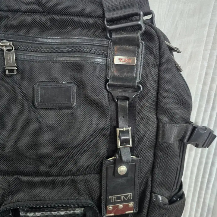 [BUNJANG] TUMI 22380DH Black Backpack / TUMI 텀이 백팩 블랙 가방 22380DH