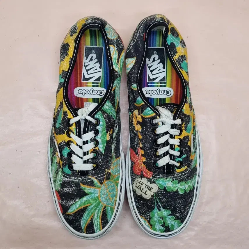 [BUNJANG] Vans x Crayola Authentic Sneakers (260mm) / 반스x크레욜라 어센틱 스니커즈 260