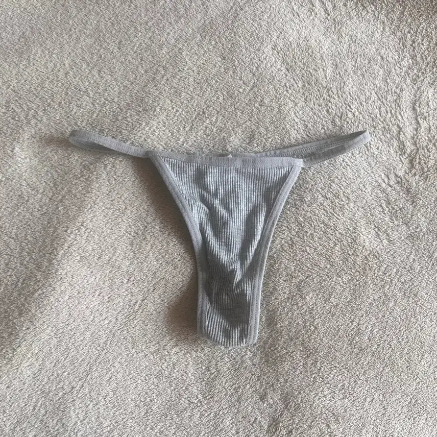 [SOLD OUT] (중고) 여성 골지팬티 그레이