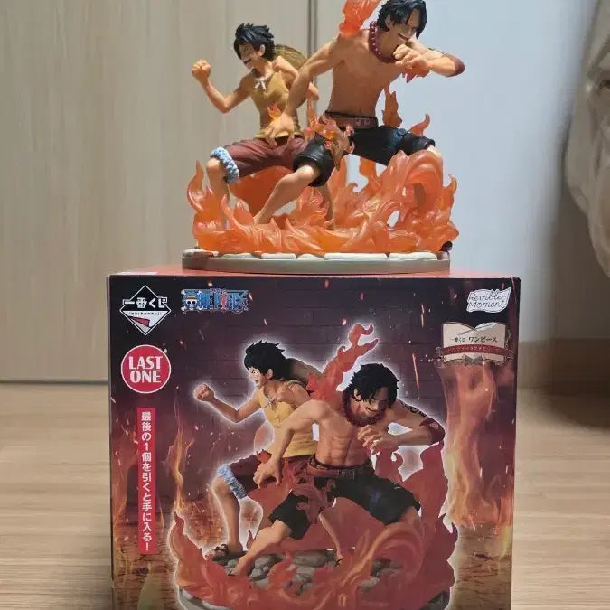[BUNJANG] One Piece Dramatic Memories Ace &amp; Luffy Figure / 원피스 드라마틱 메모리즈 라스트원 에이스 루피 피규어