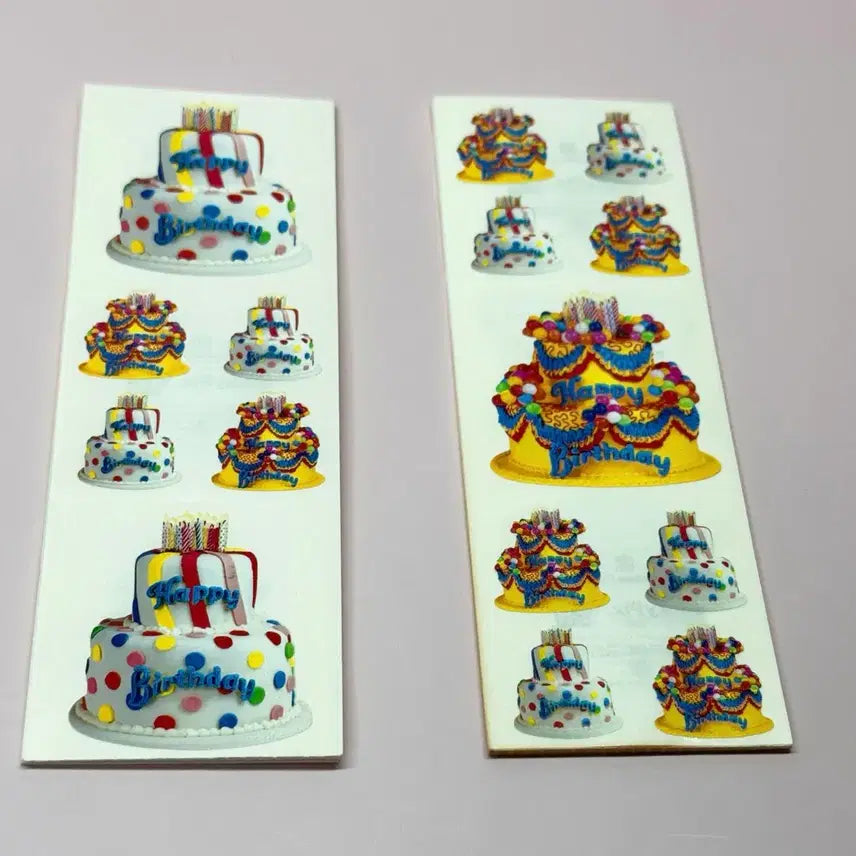 [BUNJANG] Sticky Fix Vintage Cake Stickers / 스티키픽스 빈티지 케이크 스티커