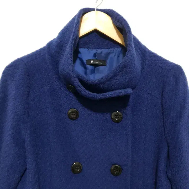 [BUNJANG] It Misha Alpaca Double Coat / 잇 미샤 알파카 더블 코트 91-98-165