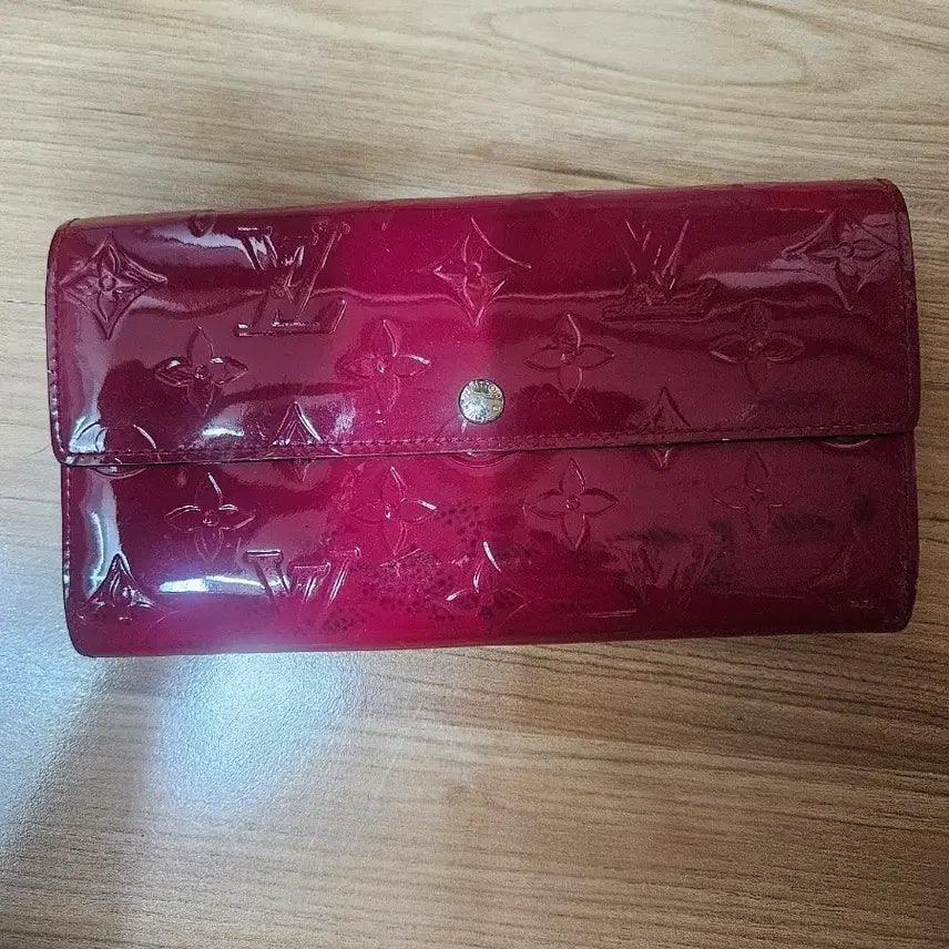 [BUNJANG] Louis Vuitton Vernis Long Wallet Red / 루이비통 베르니 장지갑 레드