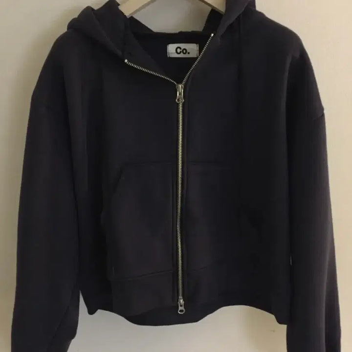 [BUNJANG] Co. Navy Hooded Zip-up / Co. 후드집업 네이비