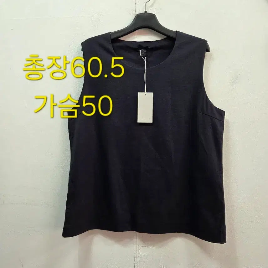 [BUNJANG] COS Sleeveless Top Navy M / M [새상품]COS 코스 민소매 탑 네이비