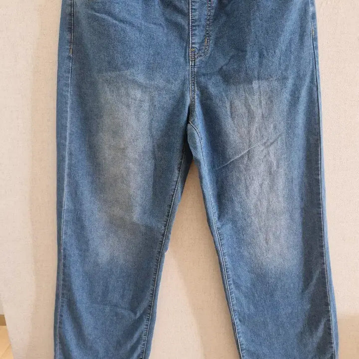 [BUNJANG] Summer Banding Denim Wide Pants / *새상품* 여름 밴딩 데님 와이드 팬츠