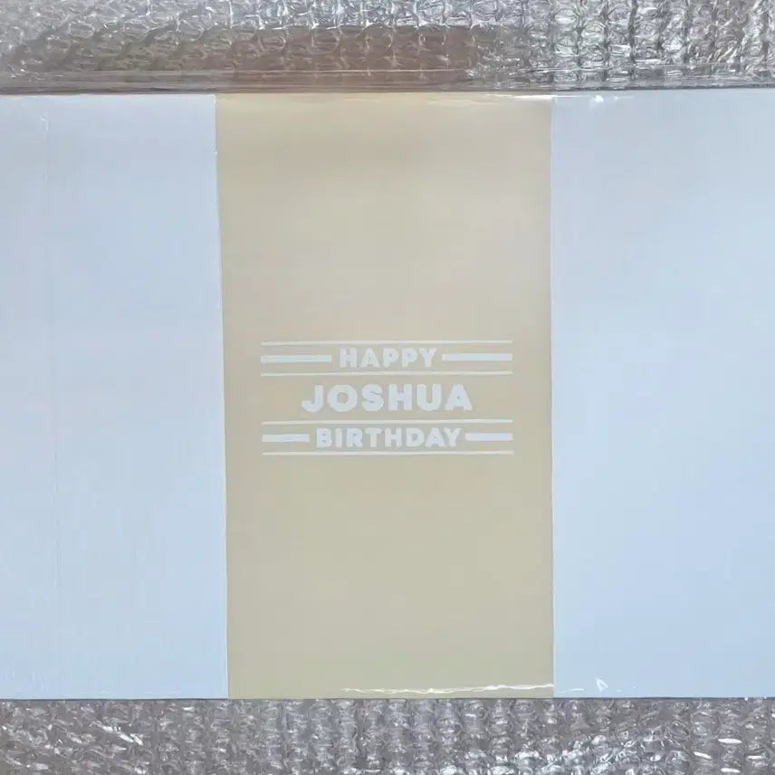 [BUNJANG] SEVENTEEN Joshua Birthday Box Version 2 / 세븐틴 조슈아 생일박스 생박 버전2 JOSHUA BIRTHDAY BOX