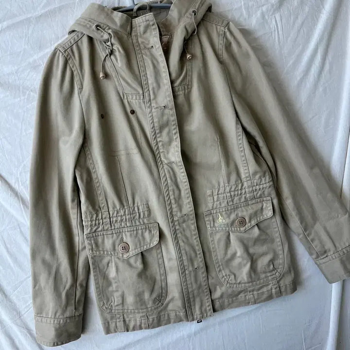 [BUNJANG] Beanpole Hooded Field Jacket / 빈폴 야상 후드자켓