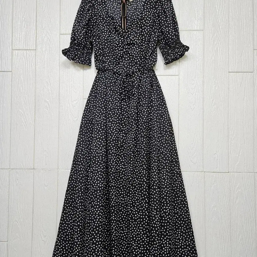 [BUNJANG] Floral Long Dress / 56. 잔꽃롱원피스