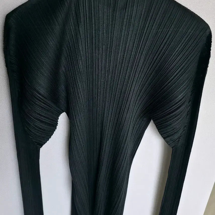 [BUNJANG] Pleats Please Shirt Jacket Black Size 4 / 플리츠플리즈 셔츠 자켓