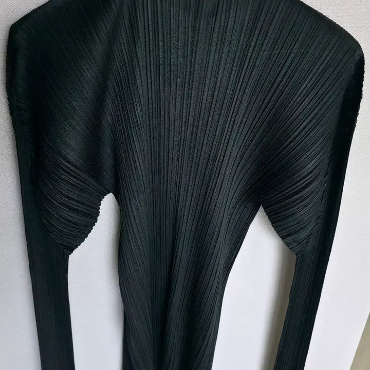 [BUNJANG] Pleats Please Shirt Jacket Black Size 4 / 플리츠플리즈 셔츠 자켓